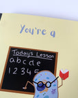 You're a cell-sational teacher thank you greetings card!