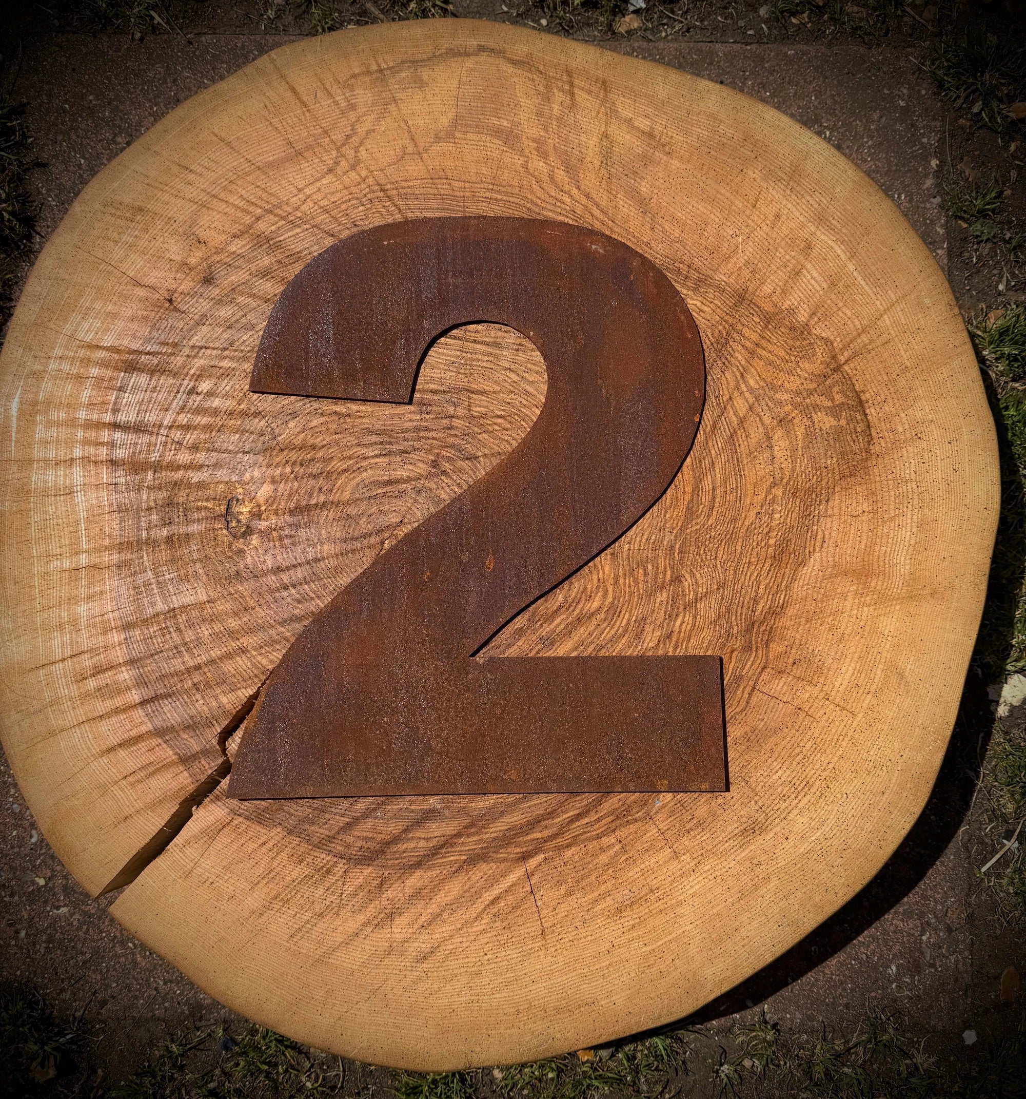 Rusty Metal Letters , Signs For The Home And Garden A–Z | Fat Font 5" Lettering