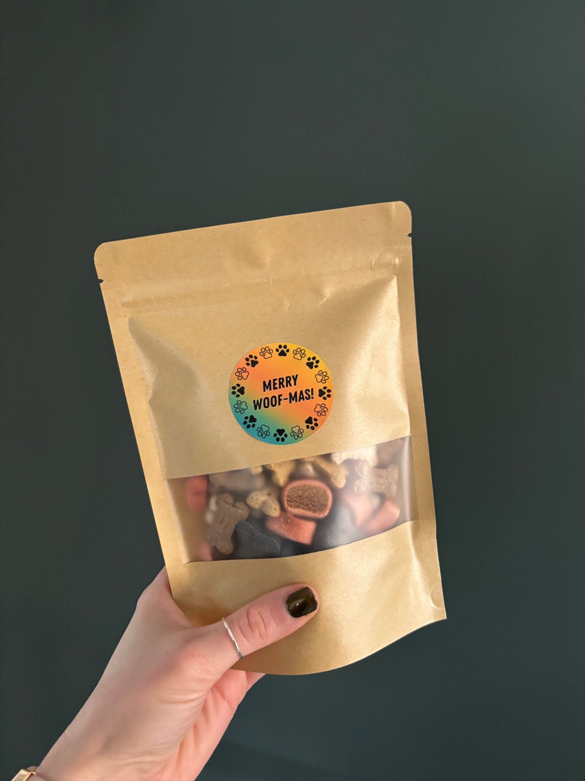 Merry Woof-Mas Christmas Treat Pick n Mix Biscuit Treats 150g