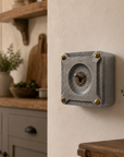 Single Gang Solid Cast Metal Toggle 2 Way Light Switch – Industrial Conduit