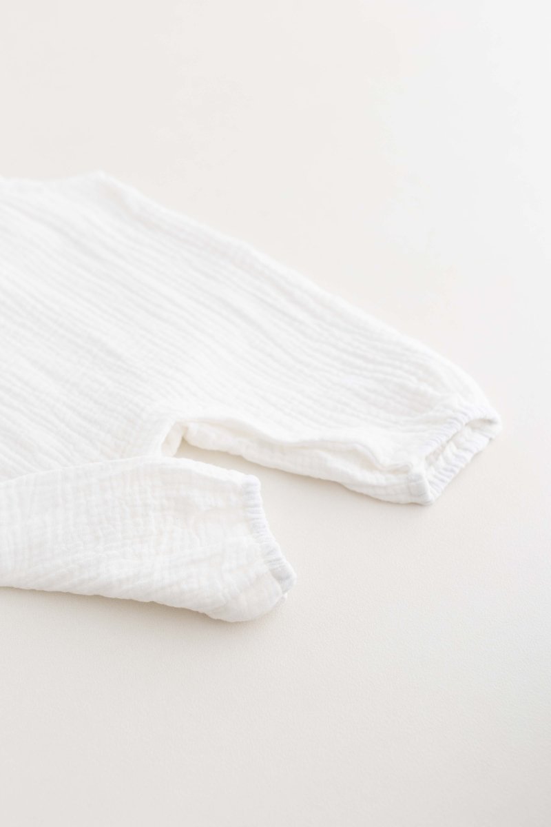 The Bear Set Hat &amp; Romper White