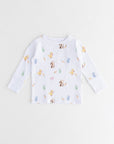 The COZY Hop Ribbed Cotton Two-Piece Set Long Sleeve Pyjamas