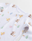The COZY Hop Ribbed Cotton Two-Piece Set Long Sleeve Pyjamas