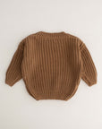 COZY Chunky Sweater | Toffee Personalised