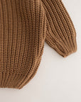 COZY Chunky Sweater | Toffee Personalised