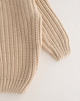 COZY Chunky Sweater | Almond Personlised