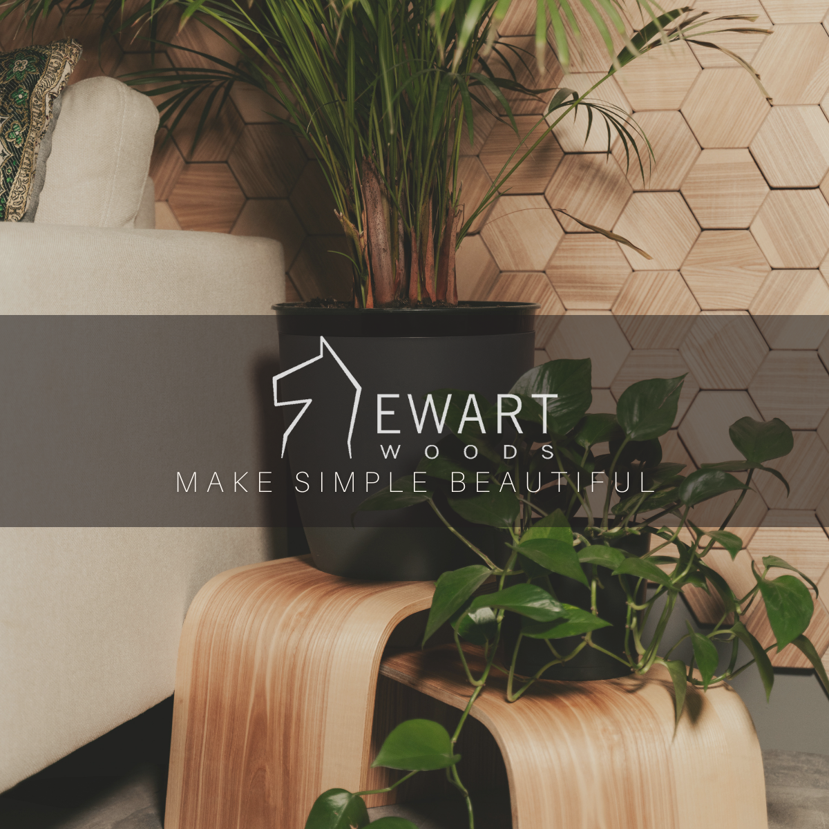 Durable Birch Plywood Plant Stands – Versatile &amp; Eco-Friendly by Ewart Woods at www.brixbailey.com