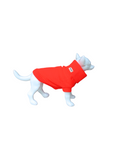 Lava Orange British Wool Dog Jumper