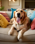 Golden Retriever Cushion – Because Your Couch Needs More Fur!