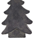 Grey Mini Ceramic Christmas Tree Festive Decor