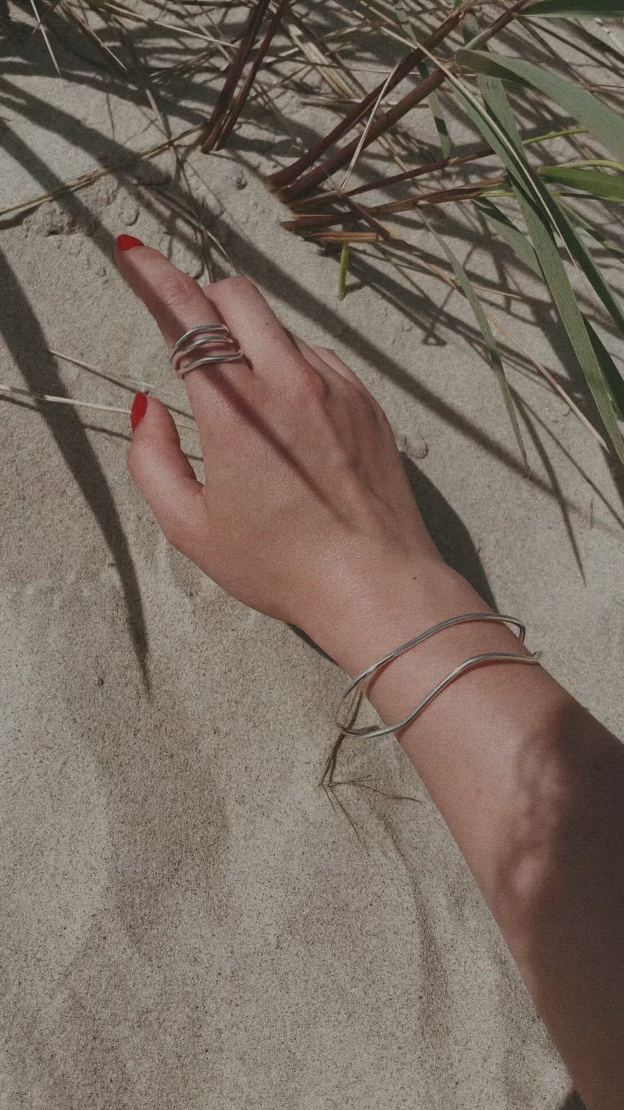 Double Ring - Silver