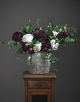 Aged Stone Effect Ceramic Vase for Stylish Interiors