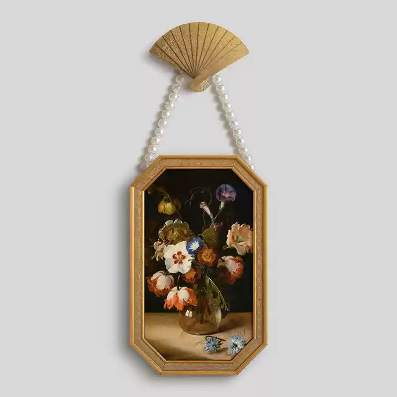 Retro Floral Painting Set-6