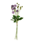 Purple Chrysanthemum Faux Flower Bouquet