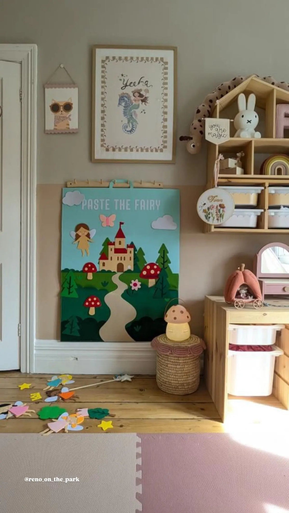 Paste the Fairy™ Felt Board – Magical Dress-Up Activity for Kids