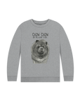 Stylish Blue Chow Chow Child's Sweatshirt – Comfy for Dog Lovers
