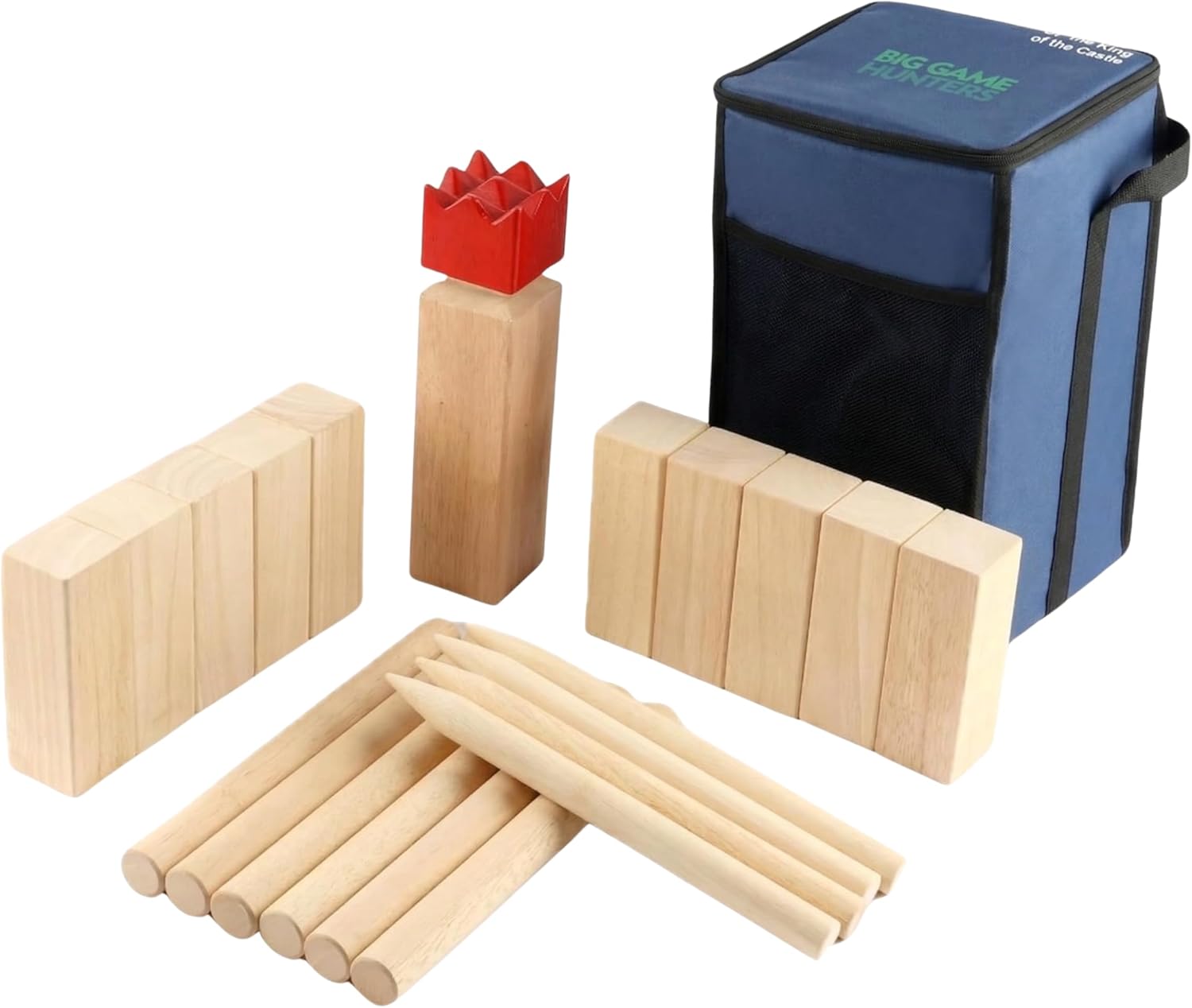 Scandinavian Chess Kubb Game - For Indoor &amp; Outdoor Play