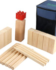 Scandinavian Chess Kubb Game - For Indoor & Outdoor Play