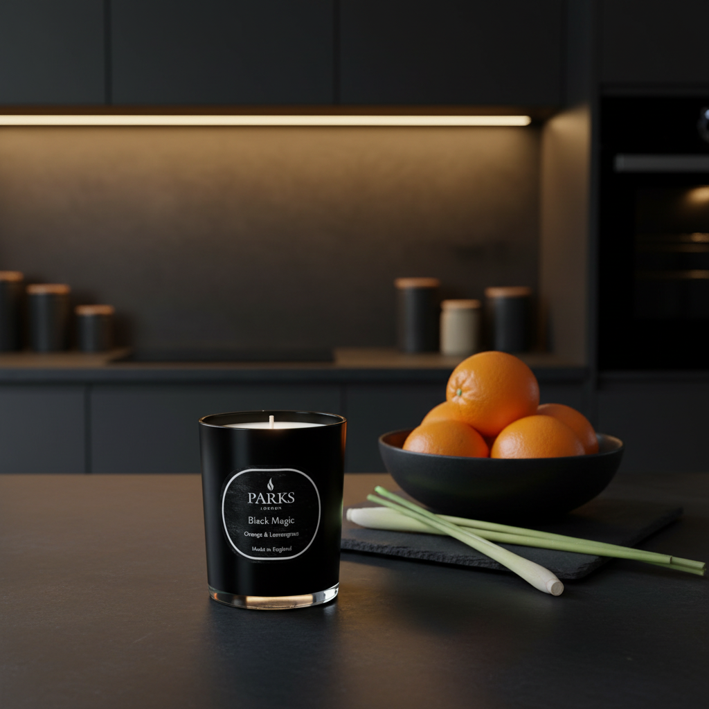 ORANGE &amp; LEMONGRASS 1 WICK SCENTED CANDLE 180G
