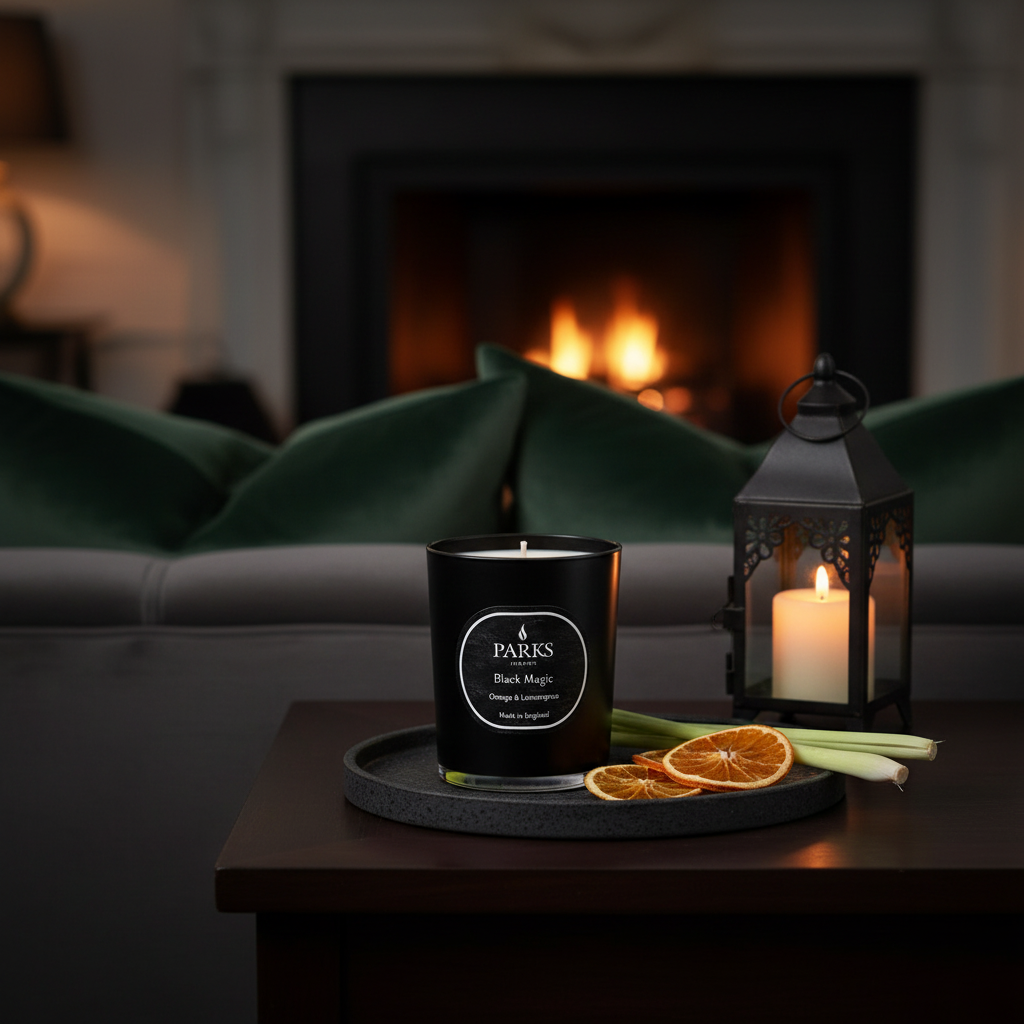 ORANGE &amp; LEMONGRASS 1 WICK SCENTED CANDLE 180G