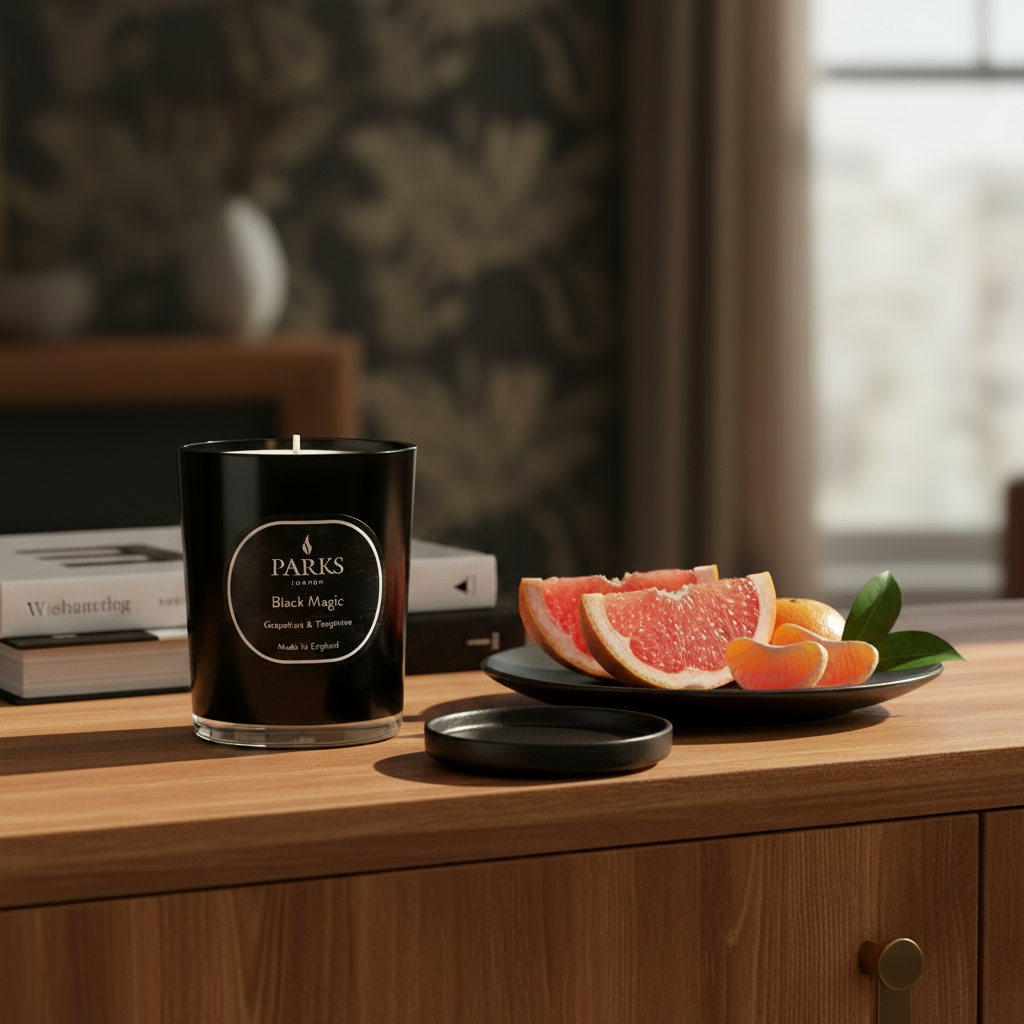 GRAPEFRUIT &amp; TANGERINE 1 WICK CANDLE 180G