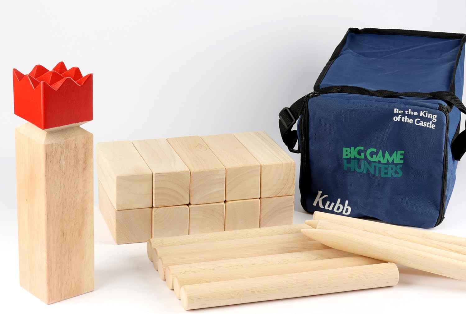 Scandinavian Chess Kubb Game - For Indoor &amp; Outdoor Play
