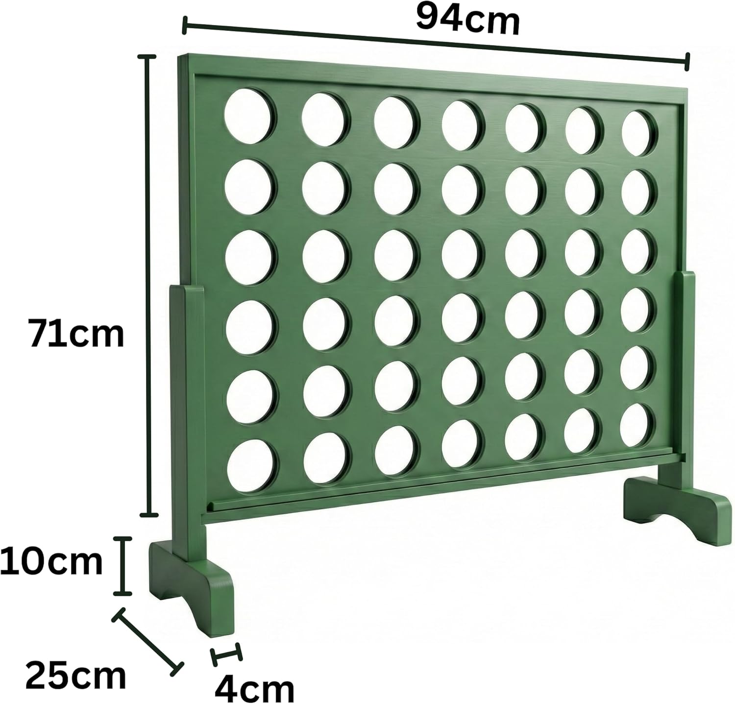 Jumbo 4 Connect Four Game - Indoor &amp; Outdoor