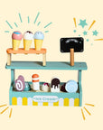 Wooden Ice Cream Shop Play Set