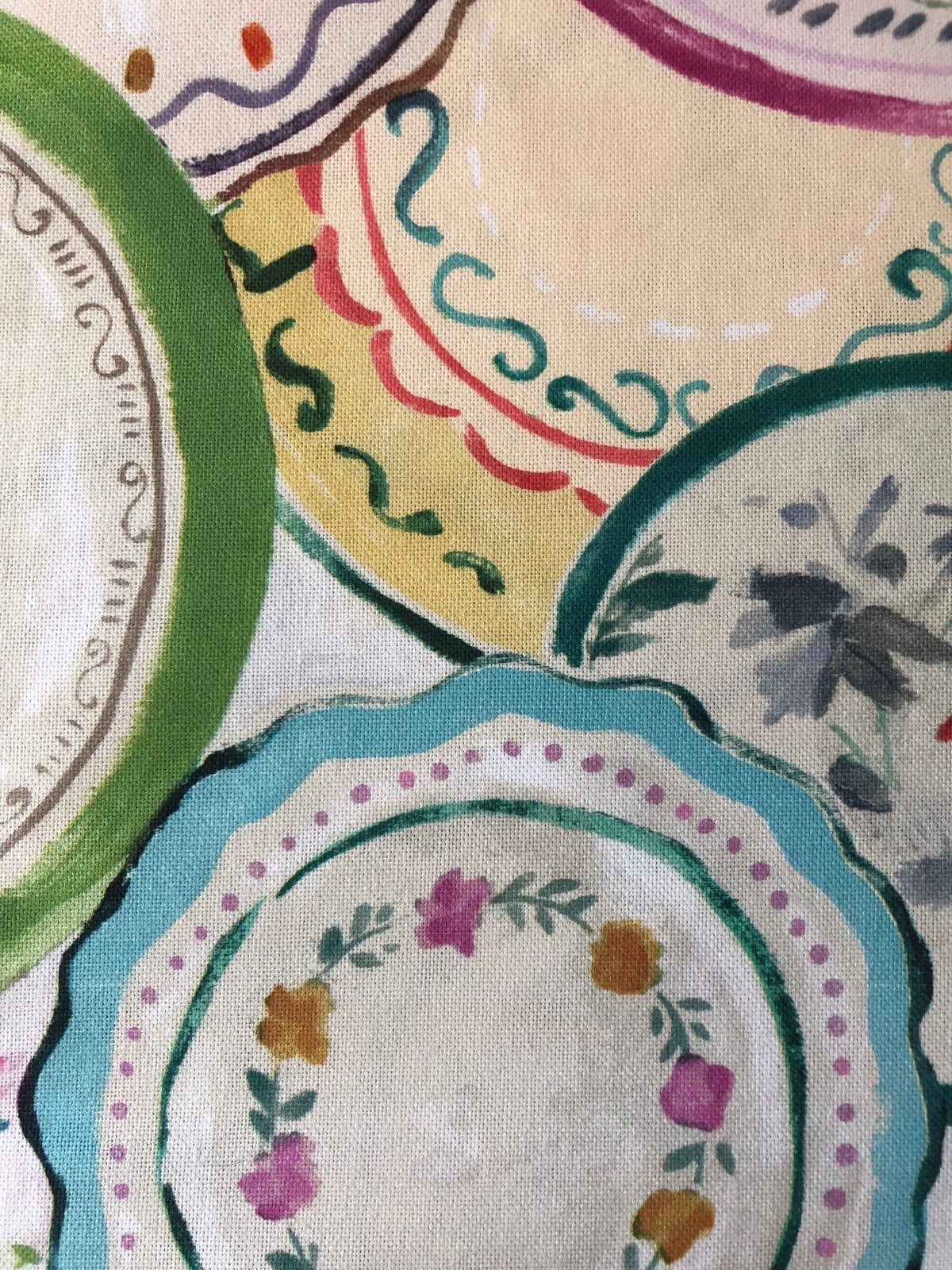 Tissus Assiettes