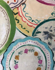 Tissus Assiettes