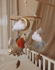 Handmade Safari baby mobile-14