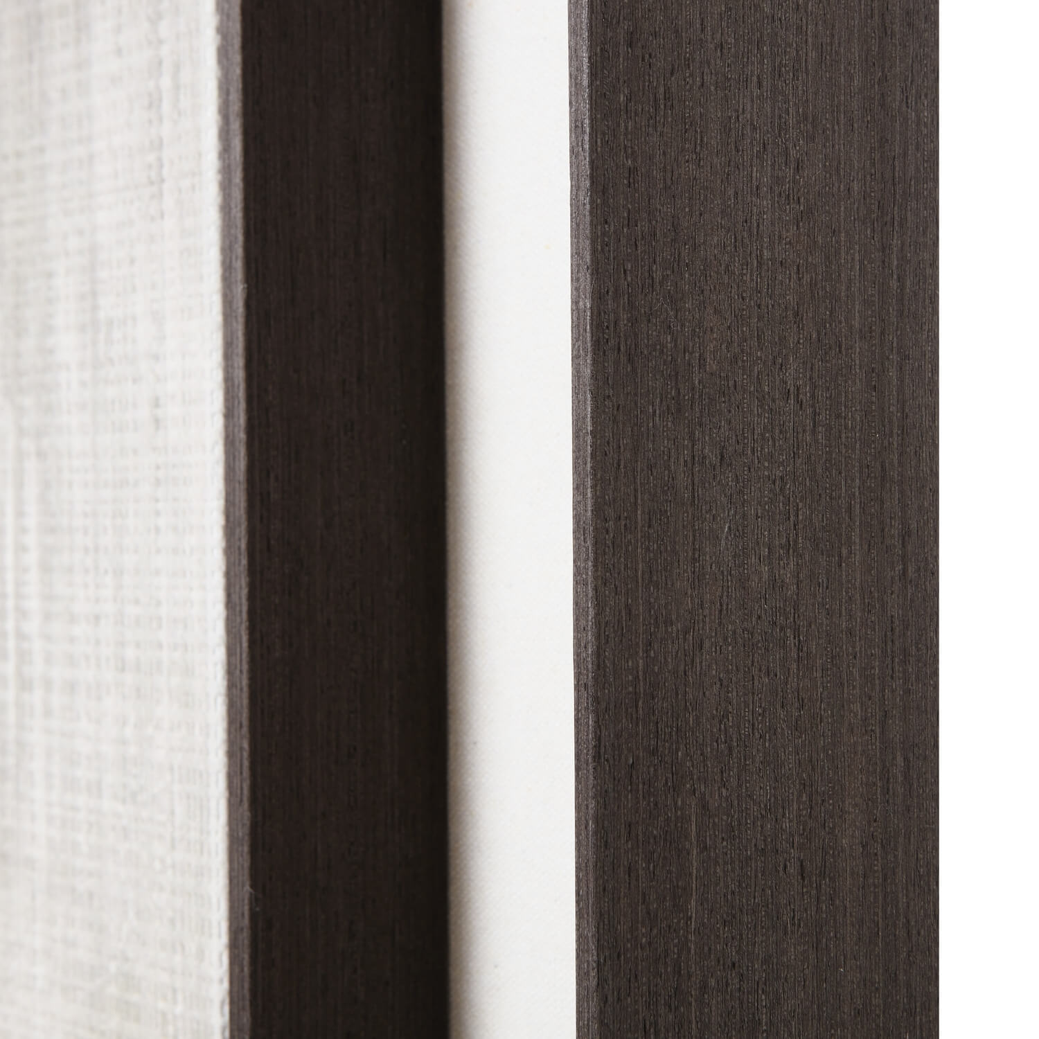 Oversized Framed Linen Wall Art in Neutral Tones