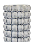 Grey Bubble Textured Ceramic Vase