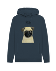 Pug or Snorty Potato? Men's Hoodie – Cozy, Funny, & Pug-tastic!