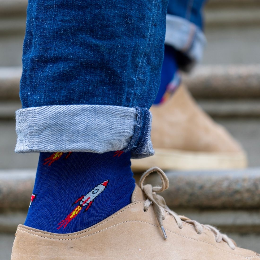 Rocket Matching Bamboo Socks (Adult &amp; Child)