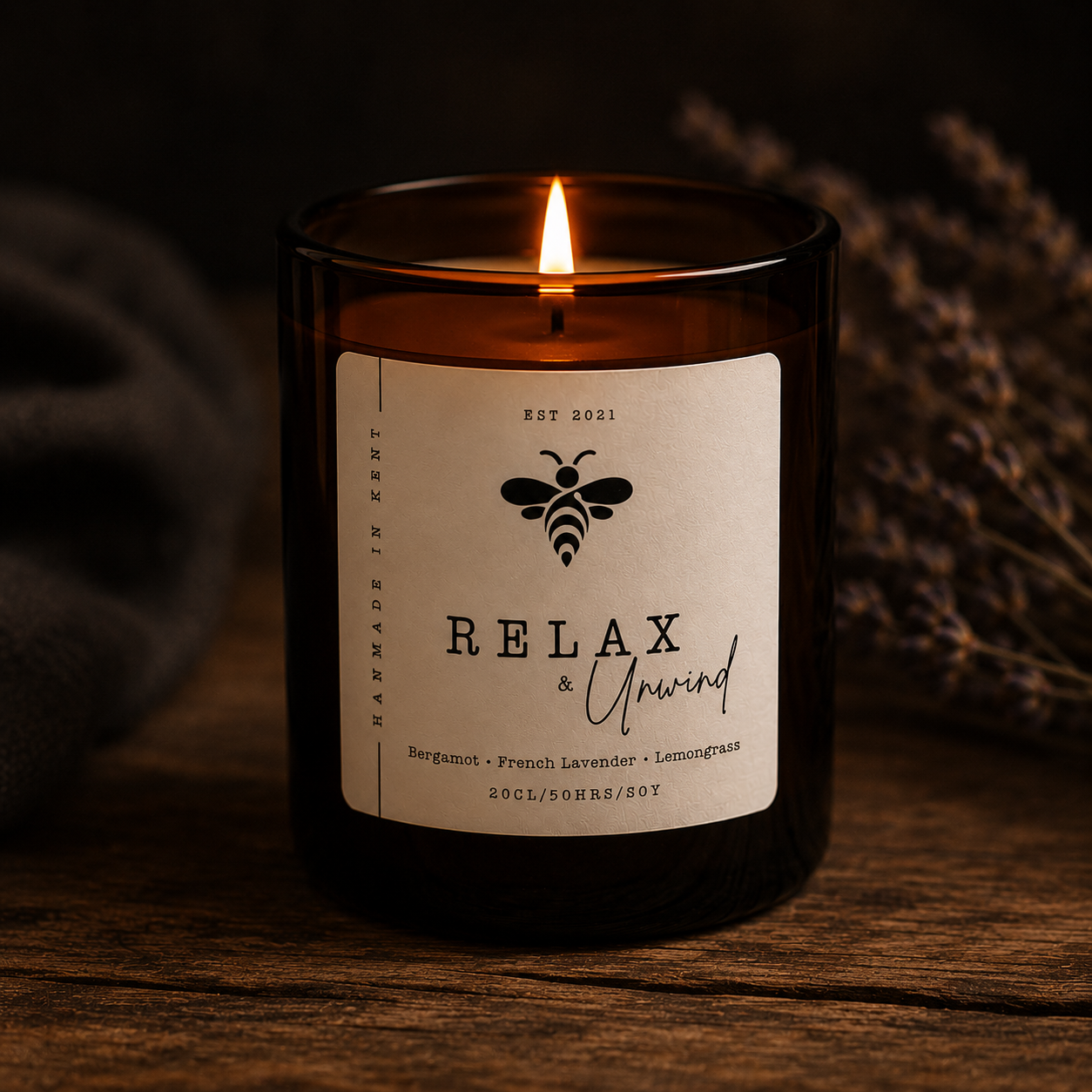 Relax &amp; Unwind Candle