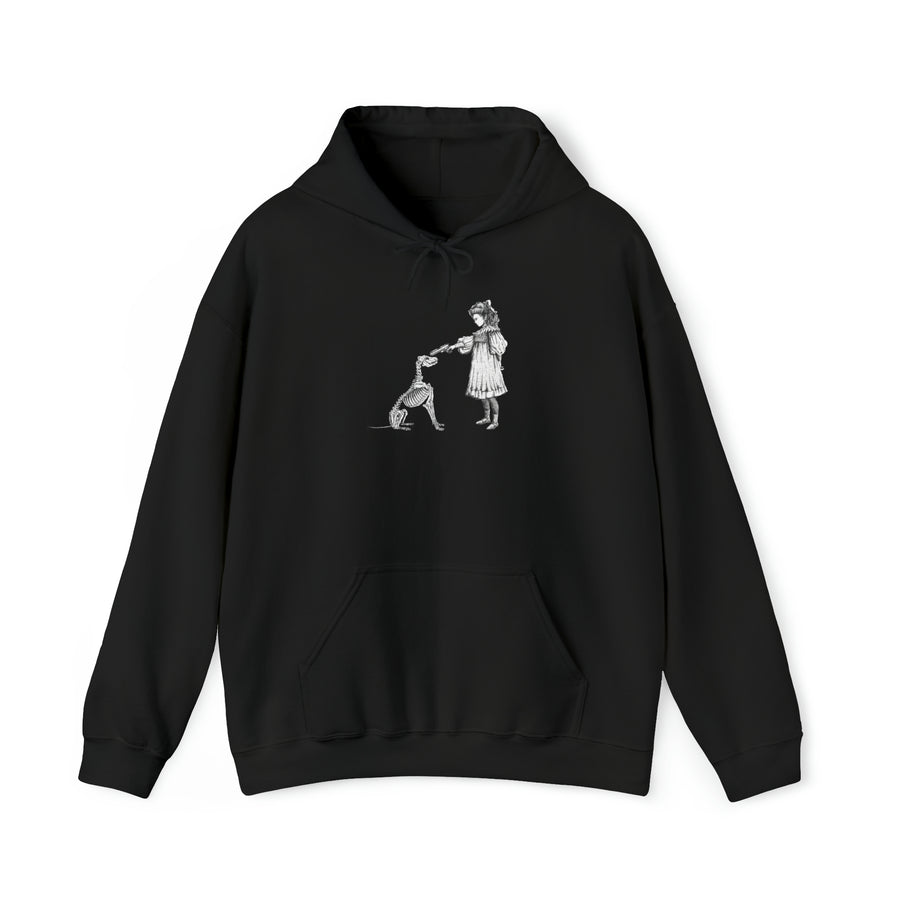 Graphic Print Unisex Hooded Sweatshirt