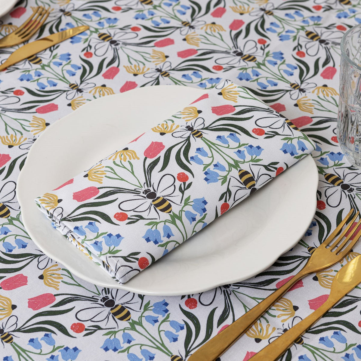 British Bees Napkin (Pair)