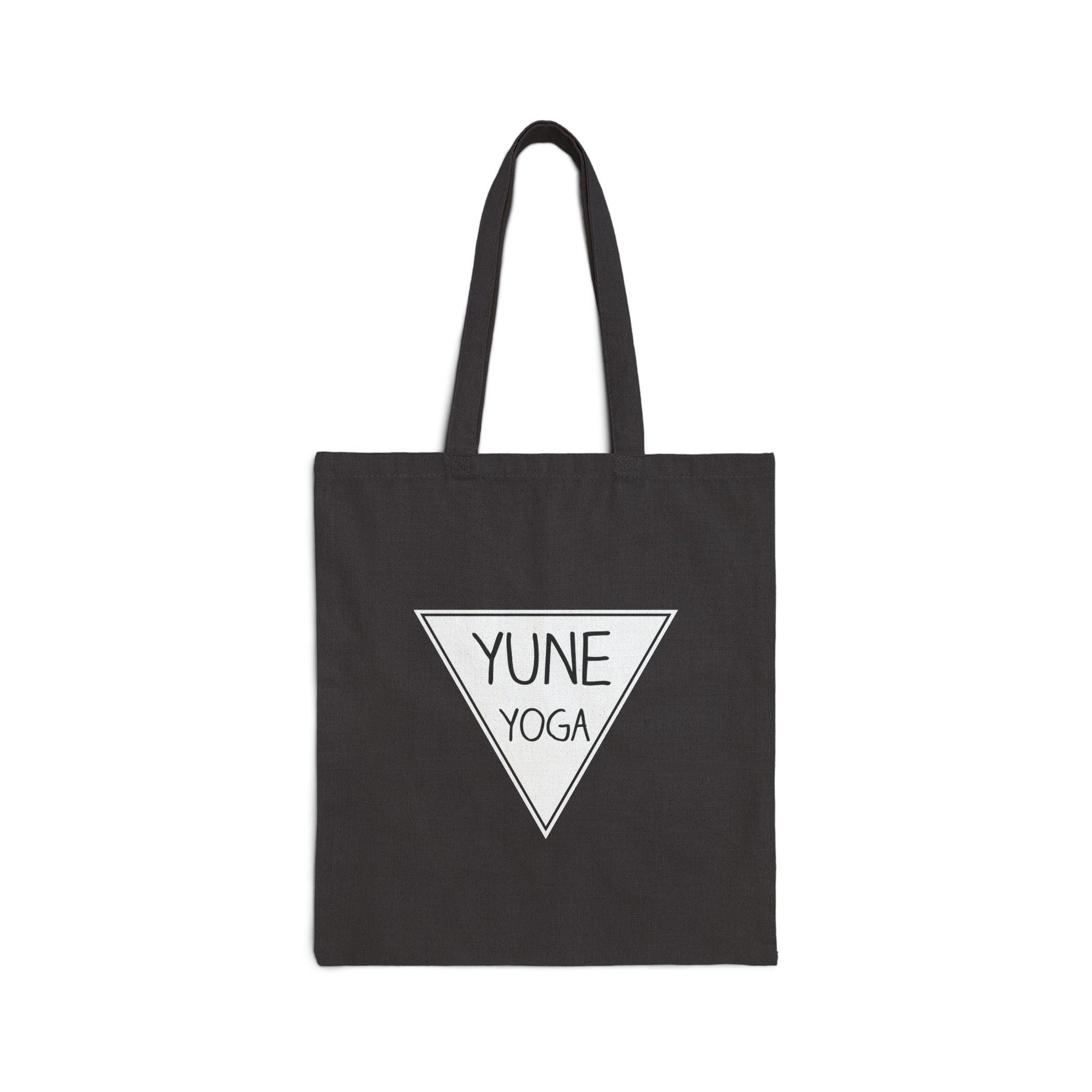 Yune Yoga Organic Canvas Tote Bag – Eco-Friendly, Durable & Stylish Yoga Mat Carrier-1