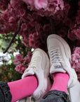 Plain Bamboo Socks - Bubblegum Pink