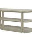 Greywashed Pine Two Tier Console Table