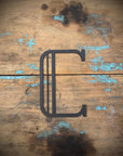 Black 5" or 12" Art Deco Metal Lettering A-Z 0-9