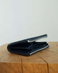 Lava Flow Leather Wallet – Handmade & Sustainable Elegance by Lava flow at brixbailey.com