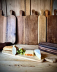 Cheese Bread Board /Antipasto Sharing Platter / French Serving Cutting Board