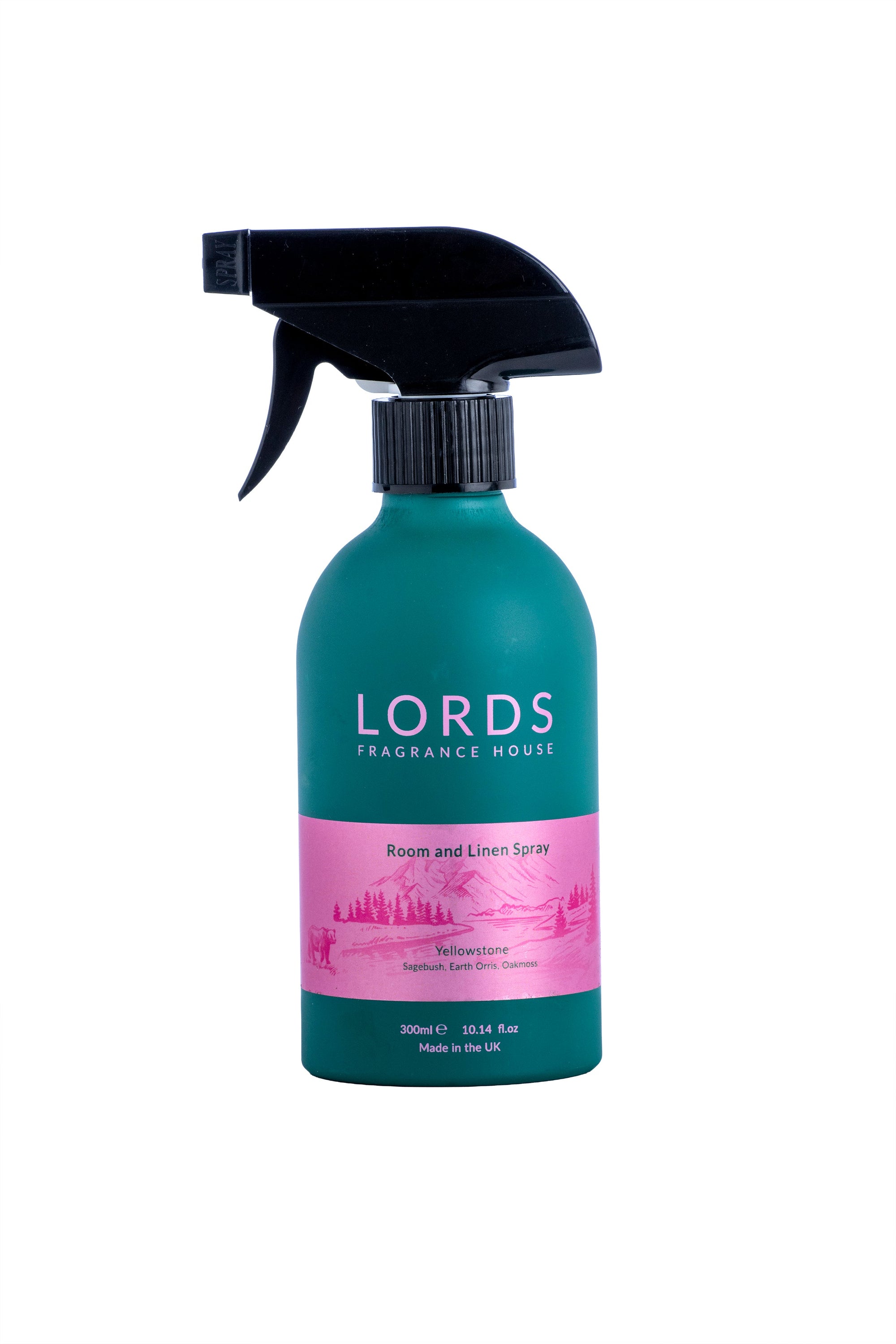 Room &amp; Linen Spray Green Aluminium