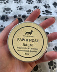 Handmade Paw, Nose and Skin Balm - Peppermint & Lavender - 50g