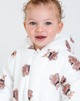 The Bear Puffer Suit with Hood
