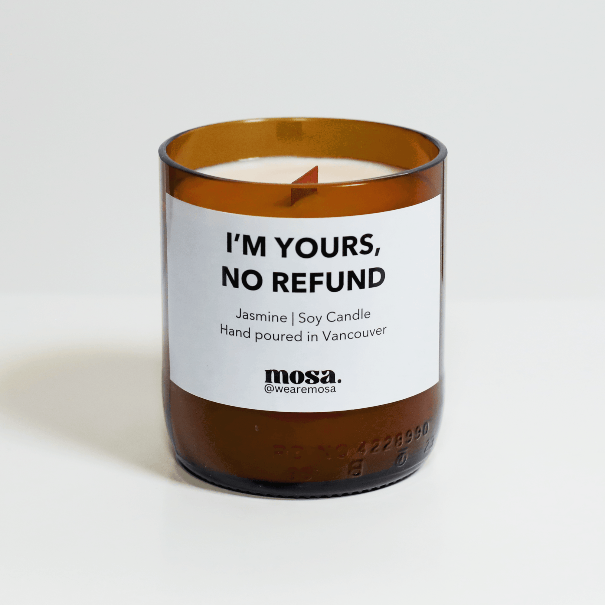 Jasmine Essential Oil Scented Soy Candle-4