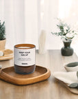 Sage Scented Soy Candle-4