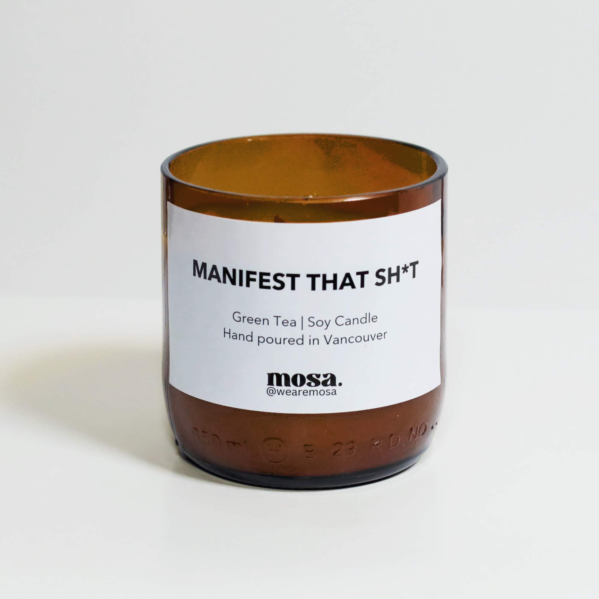 Green Tea Scented Soy Candle-4